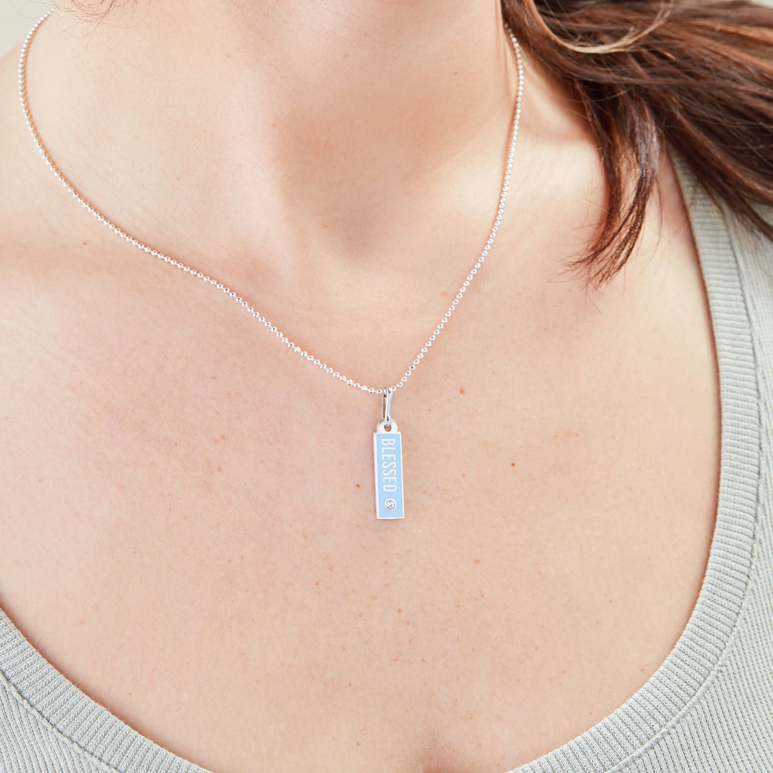 'Blessed' Tag Charm 4 'Blessed' Tag Charm - Image 2