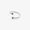 Blue Zircon Ring Wrap, December Birthstone 1 Blue Zircon Ring Wrap, December Birthstone -Alex And Ani Bracelets Shop blue zircon heart ring wrap december birthstone AA621222ERS