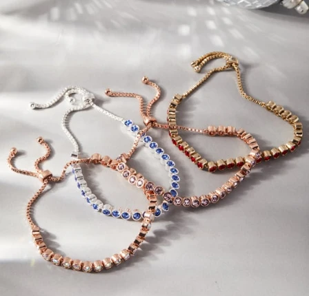 Bolo Tennis Bracelet, Ruby 5 Bolo Tennis Bracelet, Ruby - Image 3