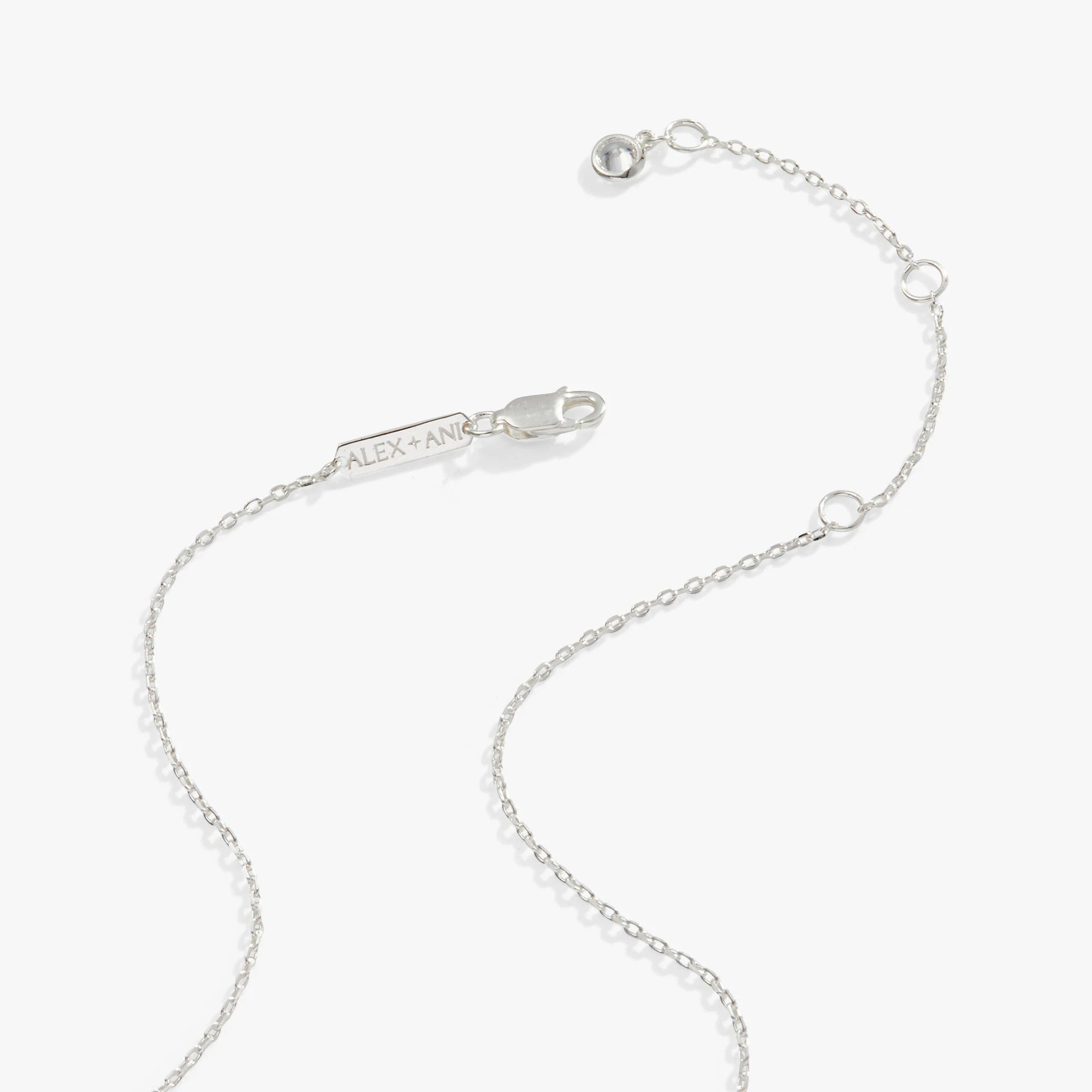 Butterfly + Crystal Necklace, Adjustable 5 Butterfly + Crystal Necklace, Adjustable - Image 3