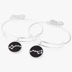 Big + Little Dipper Charm Bangles, Set Of 2