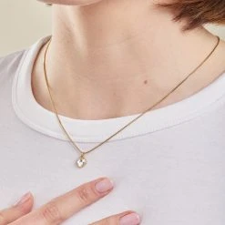 Clear Crystal Heart Necklace, April Birthstone 12 Clear Crystal Heart Necklace, April Birthstone -Alex And Ani Bracelets Shop clear crystal heart necklace april birthstone model A22ENHRT4SG