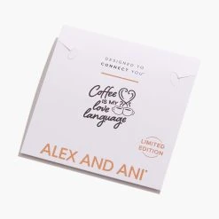Coffee Is My Love Language Charm Bangle Bracelet 5 Coffee Is My Love Language Charm Bangle Bracelet -Alex And Ani Bracelets Shop coffee is my love language meaning card