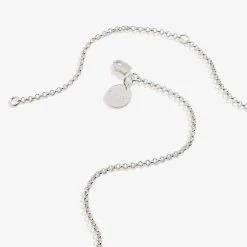 Cosmic Balance Duo Charm Necklace, Adjustable -Alex And Ani Bracelets Shop cosmic balance duo charm necklace adjustable back AA652622NKSS