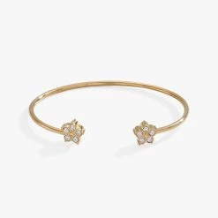 Crystal Forget-Me-Not Flower Flex Cuff 8 Crystal Forget-Me-Not Flower Flex Cuff -Alex And Ani Bracelets Shop crystal flower flex cuff AA742923SG