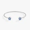 Crystal Forget-Me-Not Flower Flex Cuff -Alex And Ani Bracelets Shop crystal flower flex cuff AA742923SS