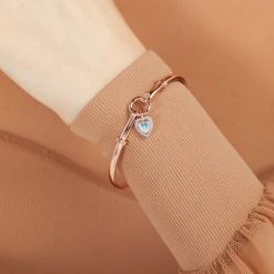 Crystal Heart Clip Bangle -Alex And Ani Bracelets Shop crystal heart clip bangle model AA737723SR