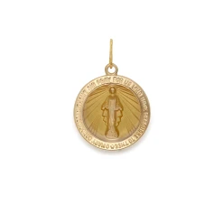 Mother Mary Pendant Charm, Large -Alex And Ani Bracelets Shop cs15c167 front