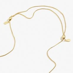 Charm Station Necklace, 38'' 9 Charm Station Necklace, 38'' -Alex And Ani Bracelets Shop cs15n02g back