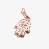 Pavé Hamsa Charm -Alex And Ani Bracelets Shop cs19chpav08r front grey
