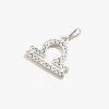 Libra Zodiac Pavé Crystal Charm -Alex And Ani Bracelets Shop cs19zod07s front v2
