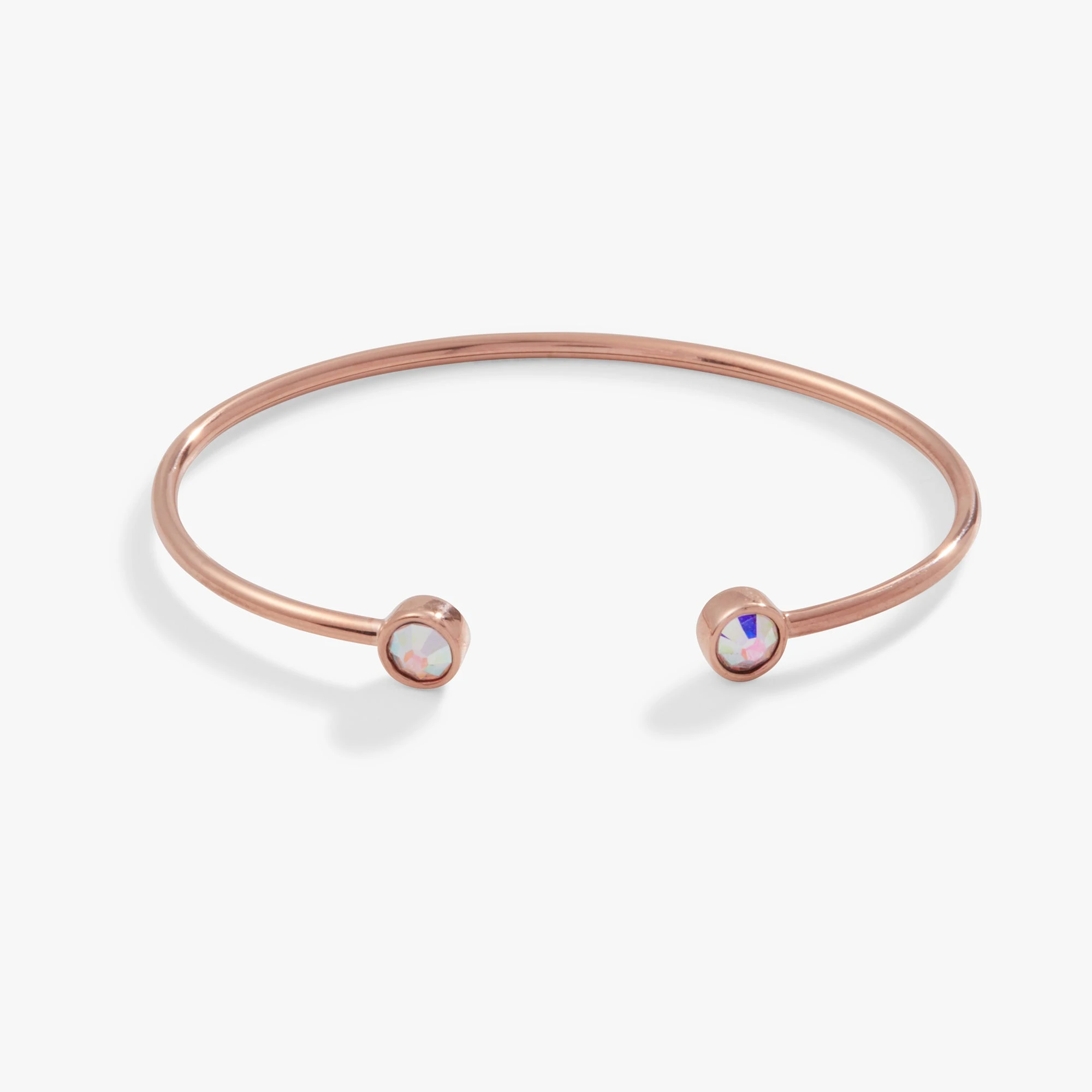 Flex Cuff Bracelet, Crystal 5 Flex Cuff Bracelet, Crystal - Image 3