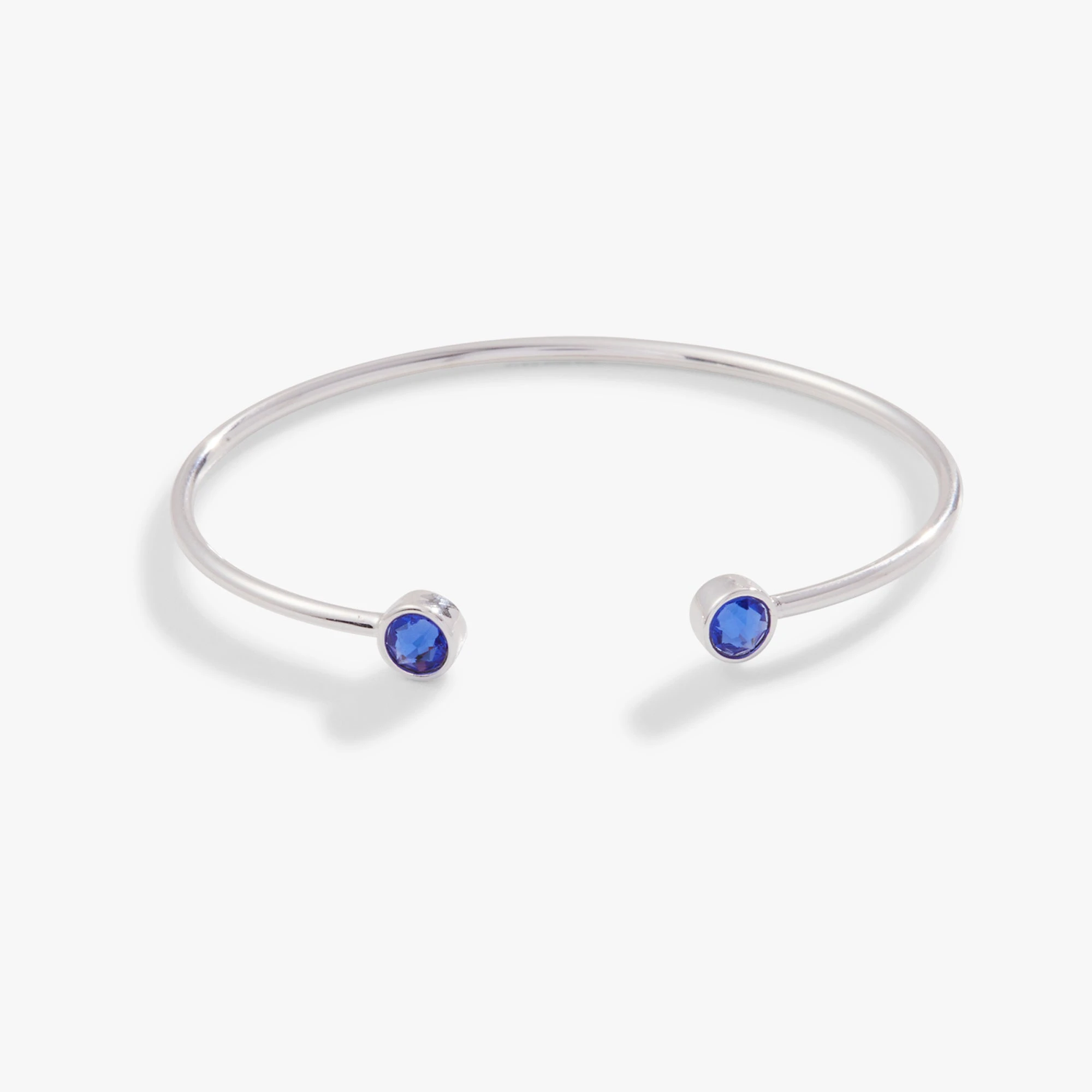 Flex Cuff Bracelet, Sapphire 3 Flex Cuff Bracelet, Sapphire