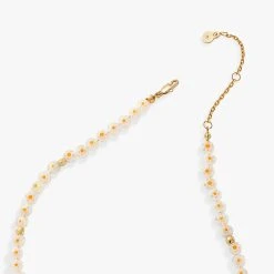 Daisy Beaded Necklace, Adjustable -Alex And Ani Bracelets Shop daisy beaded necklace adjustable clasp AA756823RG