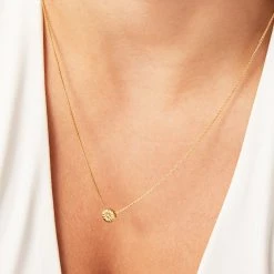 Daisy Charm Necklace -Alex And Ani Bracelets Shop daisy charm necklace on model A22FLWNKG