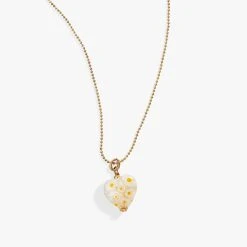 Daisy Heart Charm Necklace, Adjustable -Alex And Ani Bracelets Shop daisy heart charm necklace adjustable front AA756723RG 25c76c54 39c6 48a8 876e 0775bcd32980