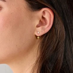 Daisy Stud + Hoop Earrings, Set Of 3 9 Daisy Stud + Hoop Earrings, Set Of 3 -Alex And Ani Bracelets Shop daisy stud and hoop earrings set of 3 on model4 AA742623SG 1200x1200 bd93c0f