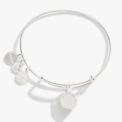 December Birthstone Charm Bangle, Blue Zircon 10 December Birthstone Charm Bangle, Blue Zircon -Alex And Ani Bracelets Shop december birthstone charm bangle bracelet blue zircon back A21EBBIR12SS