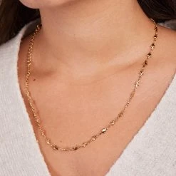 Delicate Star Motif Necklace -Alex And Ani Bracelets Shop delicate star motif necklace A21ENSTR20SG