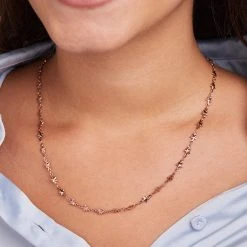 Delicate Star Motif Necklace -Alex And Ani Bracelets Shop delicate star motif necklace A21ENSTR20SR40578