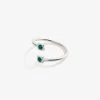 Emerald Ring Wrap, May Birthstone -Alex And Ani Bracelets Shop emerald heart ring wrap may birthstone AA620522ERS
