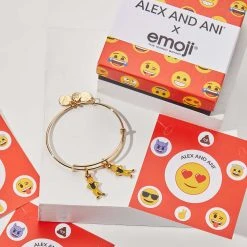 Best Friends Emoji Duo Charm Bangle Bracelet 11 Best Friends Emoji Duo Charm Bangle Bracelet -Alex And Ani Bracelets Shop emoji collection mday 2022 02