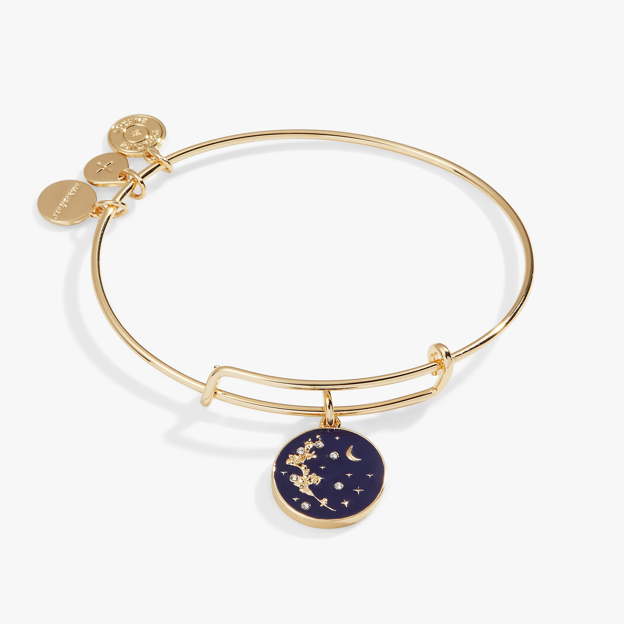 'Empower' Mimosa Flower Charm Bangle Bracelet 4 'Empower' Mimosa Flower Charm Bangle Bracelet - Image 2