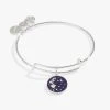'Empower' Mimosa Flower Charm Bangle Bracelet -Alex And Ani Bracelets Shop empower mimosa flower charm bangle bracelet AA744223SS