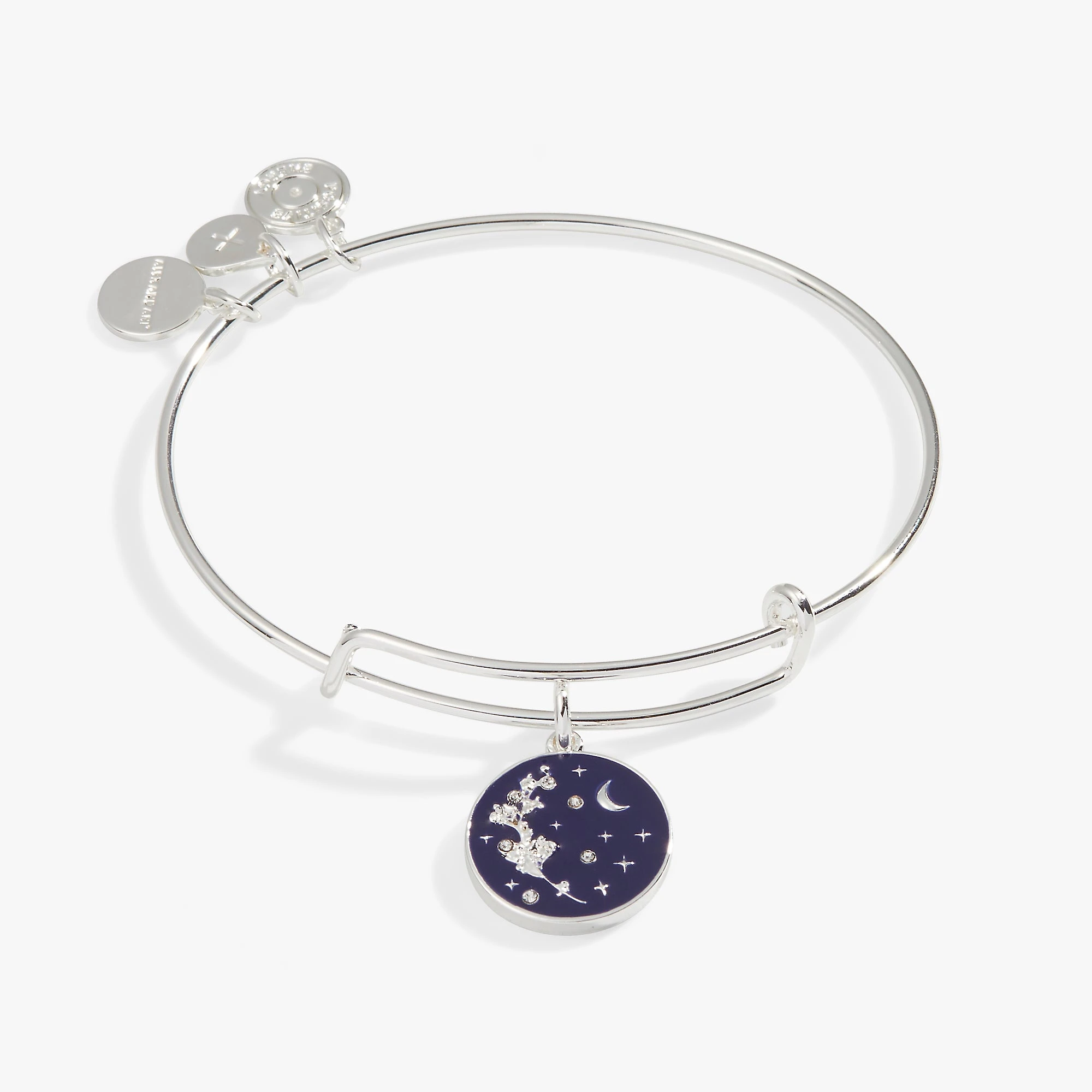 'Empower' Mimosa Flower Charm Bangle Bracelet 3 'Empower' Mimosa Flower Charm Bangle Bracelet