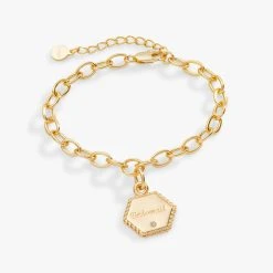 Engravable 'Bridesmaid' Charm Bracelet, Adjustable 10 Engravable 'Bridesmaid' Charm Bracelet, Adjustable -Alex And Ani Bracelets Shop engravable bridesmaid charm bracelet adjustable front AA726823SG