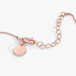 Engravable Circle Charm + Rose Quartz Bead Necklace 7 Engravable Circle Charm + Rose Quartz Bead Necklace -Alex And Ani Bracelets Shop engravable circle charm and rose quartz bead necklace back AA585422SR
