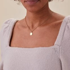 Engravable Small Circle Charm Necklace, 19'' 15 Engravable Small Circle Charm Necklace, 19'' -Alex And Ani Bracelets Shop engravable circle charm necklace adjustable 19 EN21ENBRND12SG64091