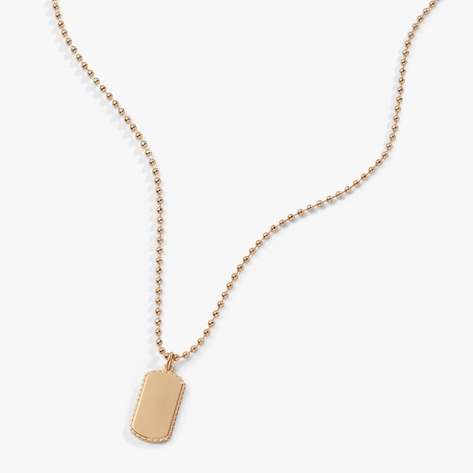 Engravable Dog Tag Necklace 8 Engravable Dog Tag Necklace - Image 6