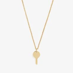 Engravable Key Necklace, 20'' 14 Engravable Key Necklace, 20'' -Alex And Ani Bracelets Shop engravable key necklace E22ENKEYSG FRONT2