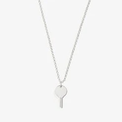 Engravable Key Necklace, 20''