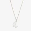 Engravable Moon Charm Necklace, 19'' -Alex And Ani Bracelets Shop engravable moon charm necklace adjustable 19 top EN21ENMNSS