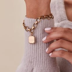 Engravable Square Charm Chunky Chain Bracelet 12 Engravable Square Charm Chunky Chain Bracelet -Alex And Ani Bracelets Shop engravable square charm chunky chain bracelet adjustable EN21EBCHNRG