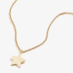 Engravable Star Charm Necklace, 19'' -Alex And Ani Bracelets Shop engravable star charm necklace adjustable 19 front EN21ENSTSG