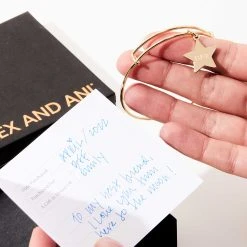 Engravable Star Charm Bangle -Alex And Ani Bracelets Shop engraving unboxing mday 2022 01