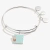 'Every Season Is Iced Coffee Season' Charm Bangle Bracelet
