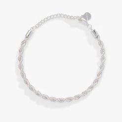 Everyday French Rope Chain Bracelet -Alex And Ani Bracelets Shop everyday french rope chain bracelet alt AA734922SS