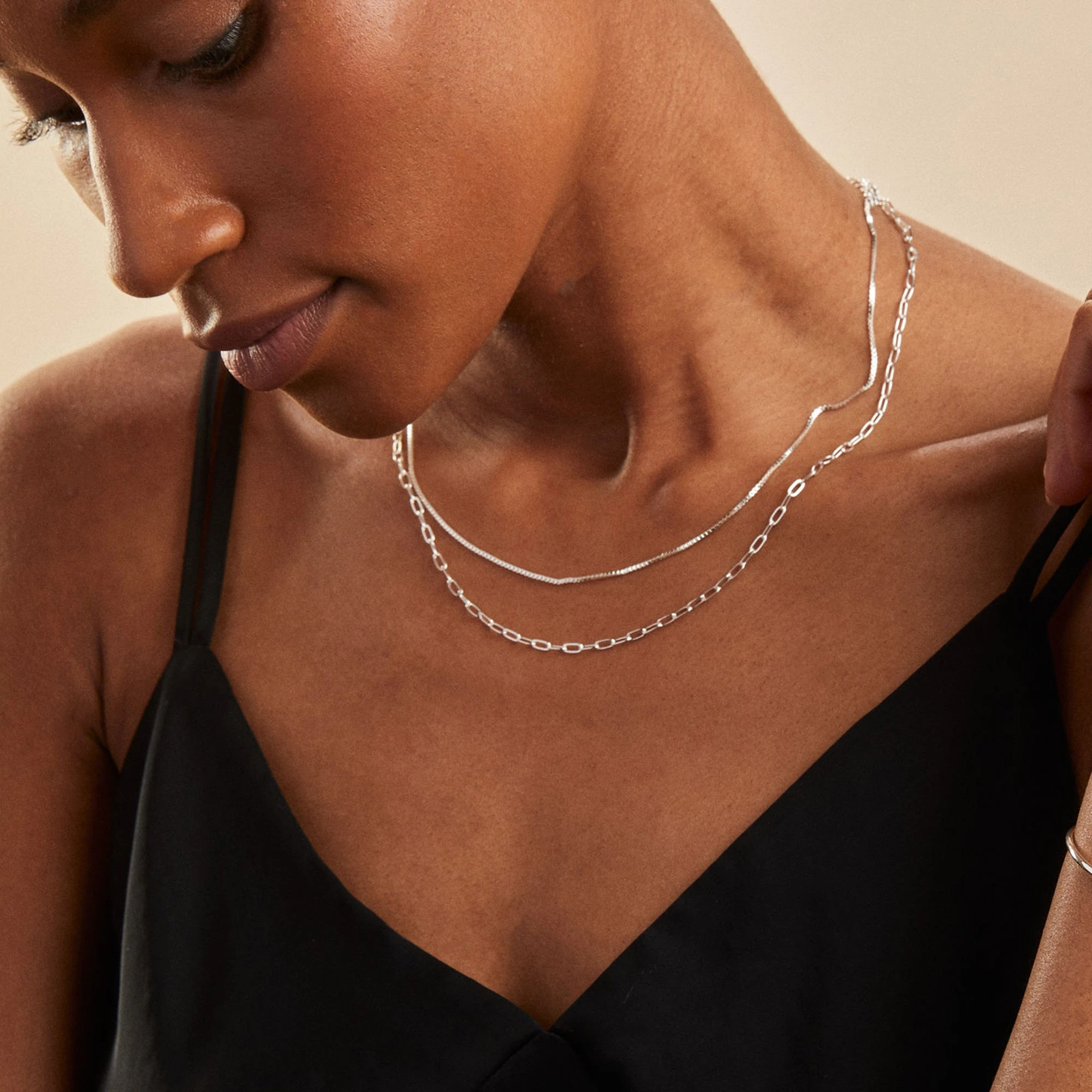 Everyday Paperclip Chain Necklace 4 Everyday Paperclip Chain Necklace - Image 2