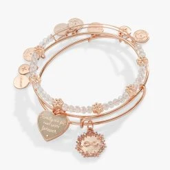 'Family Is A Gift That Lasts Forever' Charm Bangle Bracelet, Set Of 3 11 'Family Is A Gift That Lasts Forever' Charm Bangle Bracelet, Set Of 3 -Alex And Ani Bracelets Shop family is a gift that lasts forever charm bangle bracelet set of 3 front AA746023SR