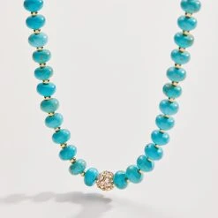 Fireball Turquoise Necklace
