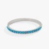 Gemstone Hinge Bangle, Reconstituted Turquoise -Alex And Ani Bracelets Shop gemstone hinge bangle blue AA7520TU23SS
