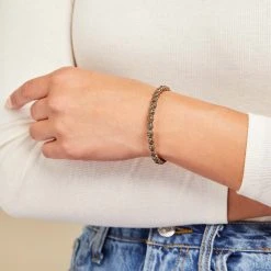 Geneva Wrap Bracelet -Alex And Ani Bracelets Shop geneva wrap bracelet on model A21WMETAL3RG