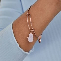 Good Fortune Palmistry Charm Bangle -Alex And Ani Bracelets Shop good fortune palmistry charm bangle bracelet model A21EBPALMSR