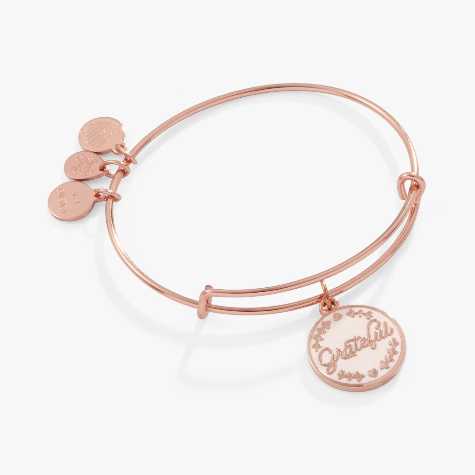 'Grateful' Charm Bangle Bracelet 4 'Grateful' Charm Bangle Bracelet - Image 2