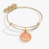Harry Potter™ Ginny 'Anything's Possible If You've Got Enough Nerve' Charm Bangle -Alex And Ani Bracelets Shop harry potter ginny anythings possible if youve got enough nerve charm bangle bracelet AS7143GIEWBSG