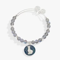 Harry Potter™ Hare Patronus Beaded Charm Bangle